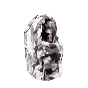 Overeasy Grey Snow‎ Camo Unisex Balaclava Mountain HoodE